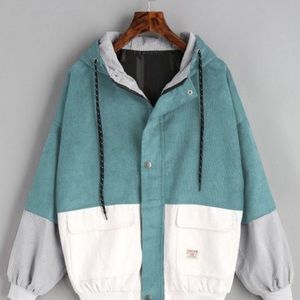 Zaful Corduroy Button Up Jacket